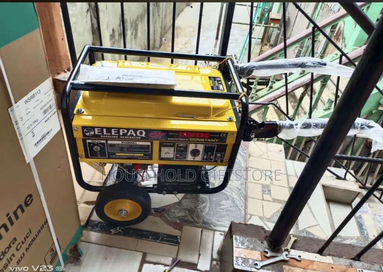 4.5kva (Sv6800e2) Elepaq Generator