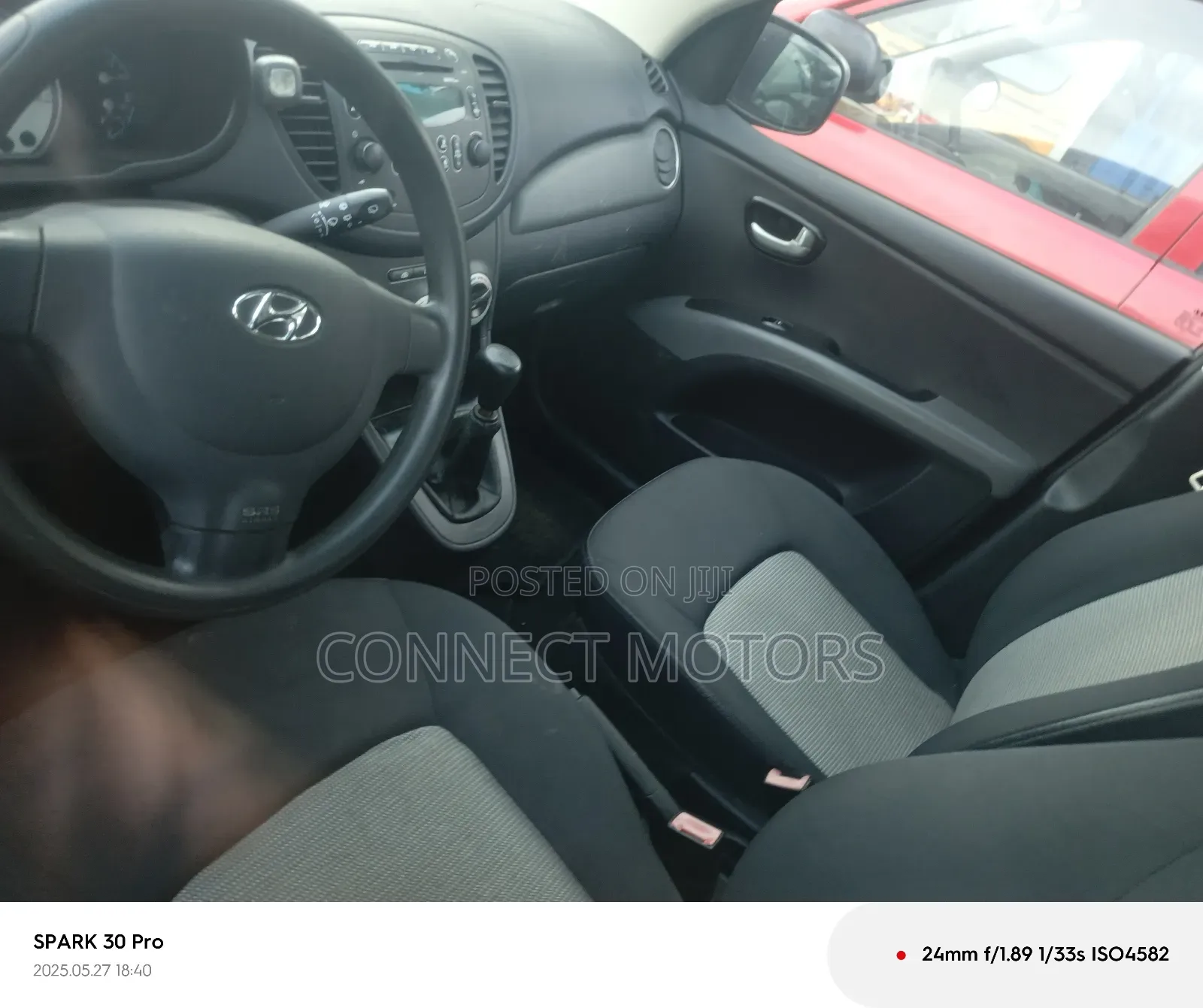 Hyundai Atos 2004 Red