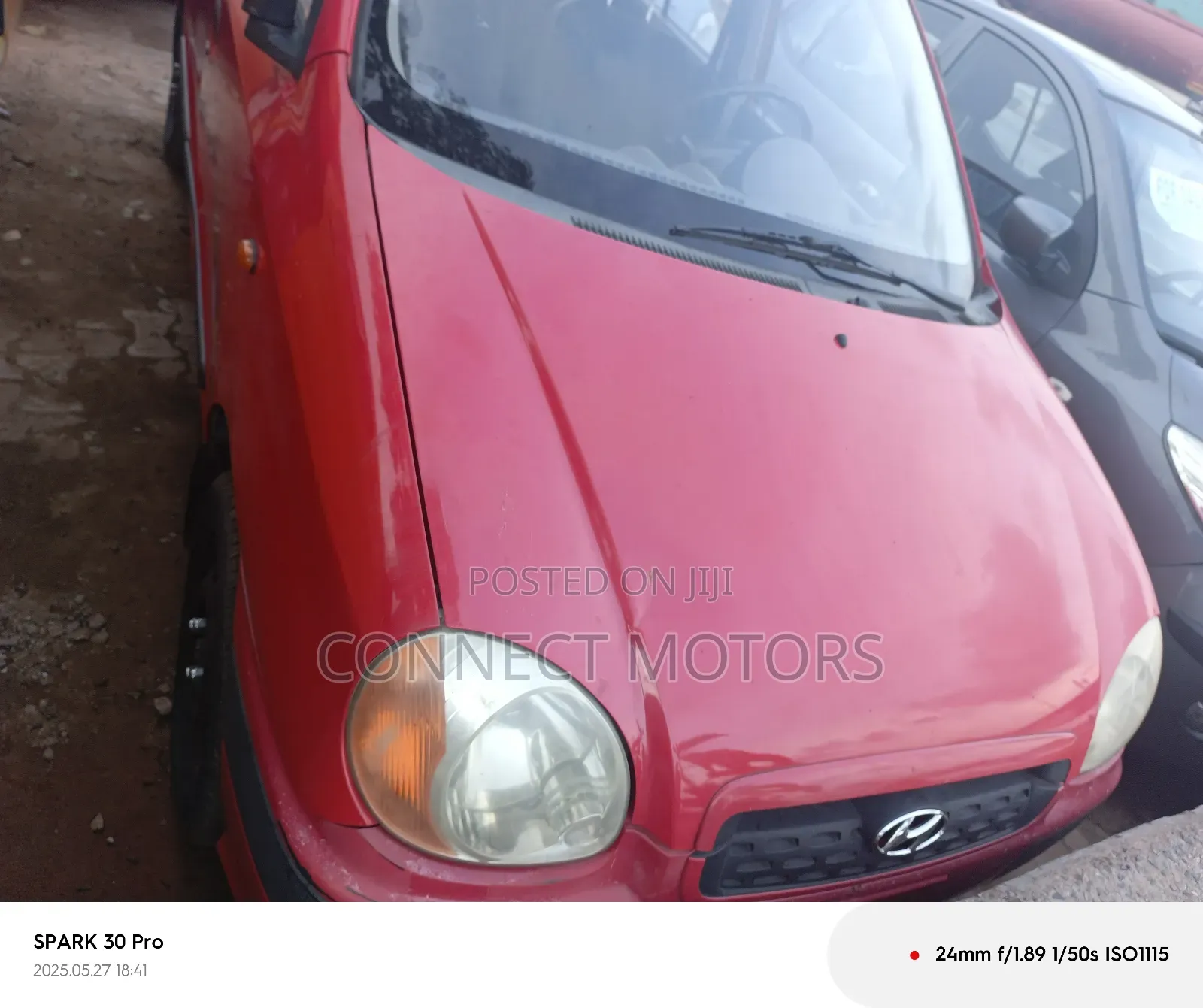 Hyundai Atos 2004 Red