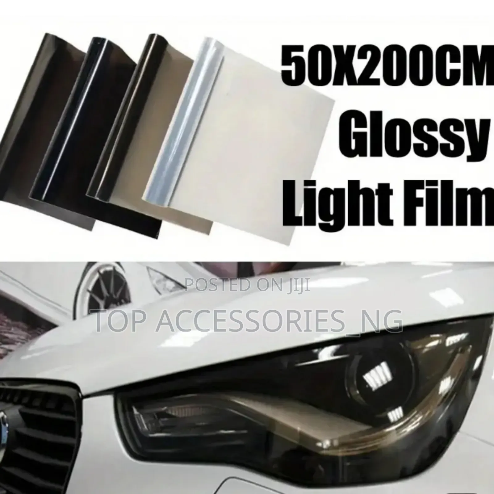 Headlight Car Wrap