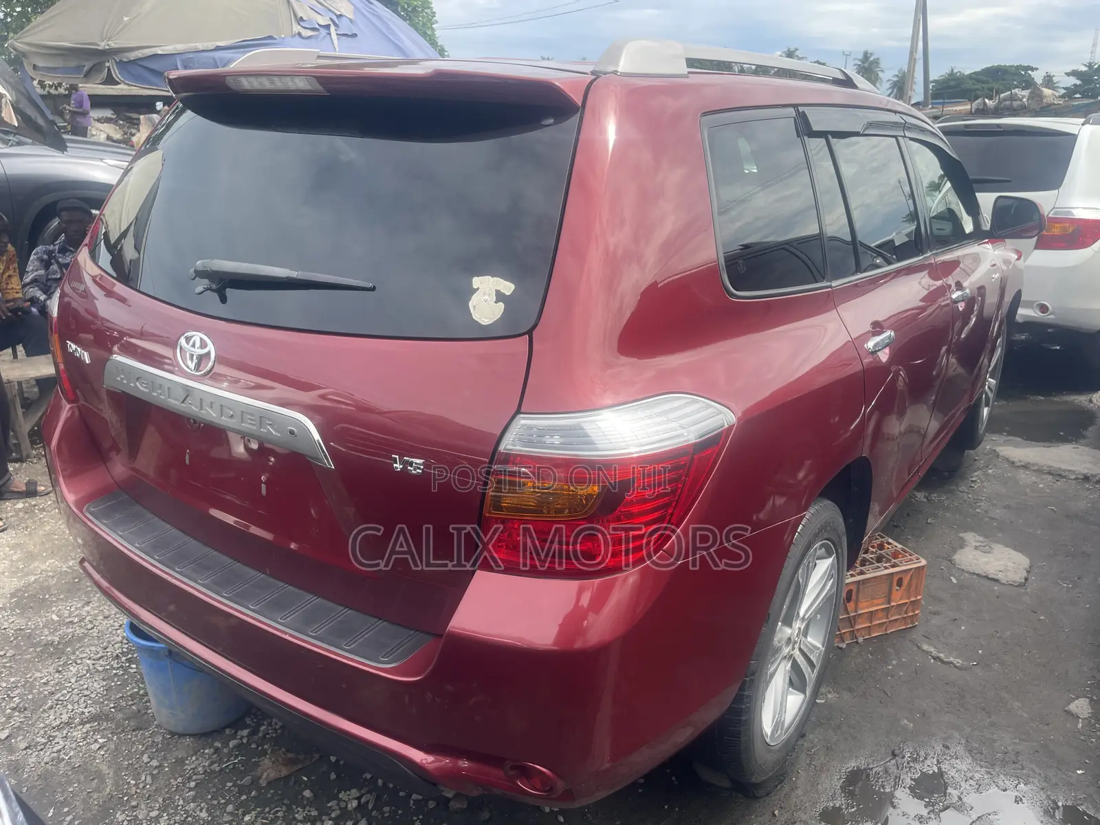 Toyota Highlander 2009 Red