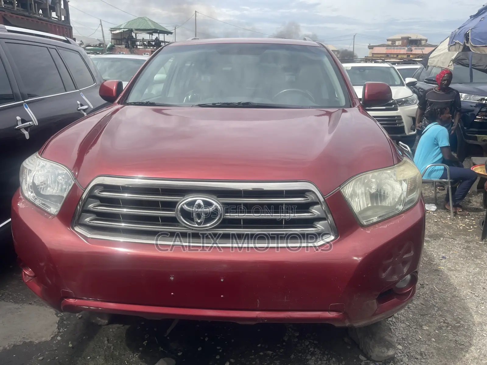 Toyota Highlander 2009 Red