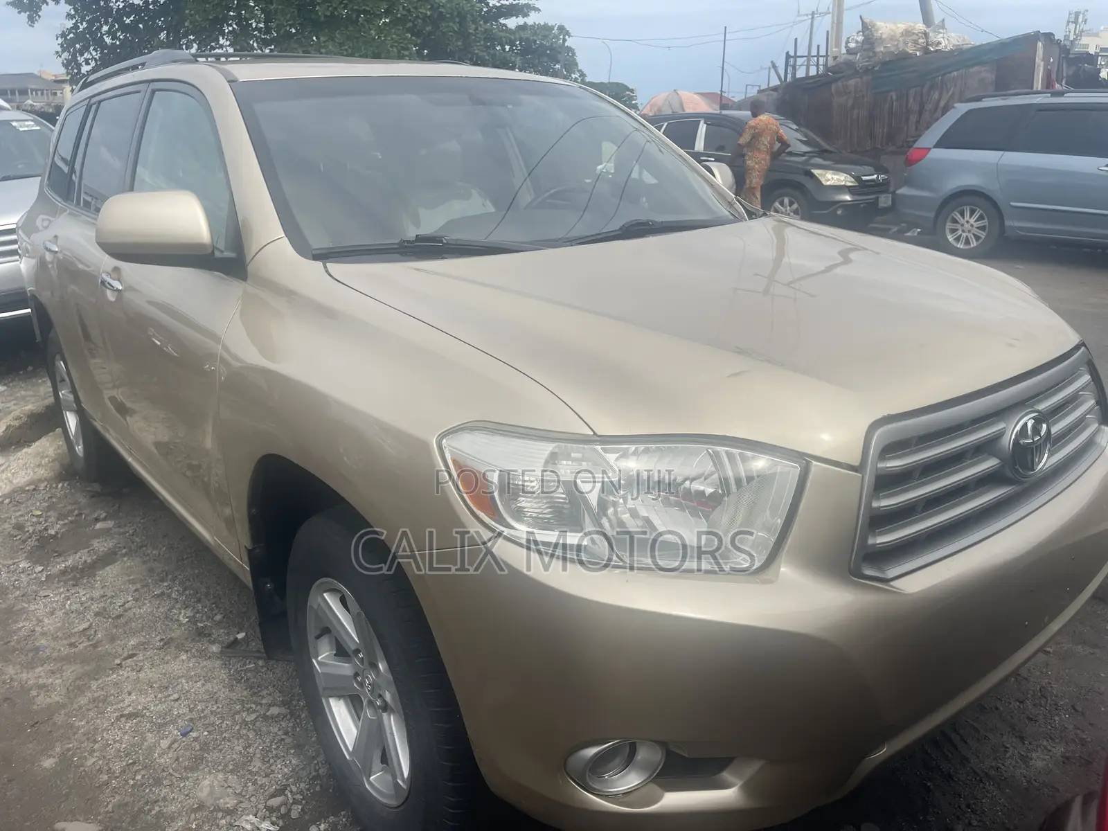Toyota Highlander 2008 Gold