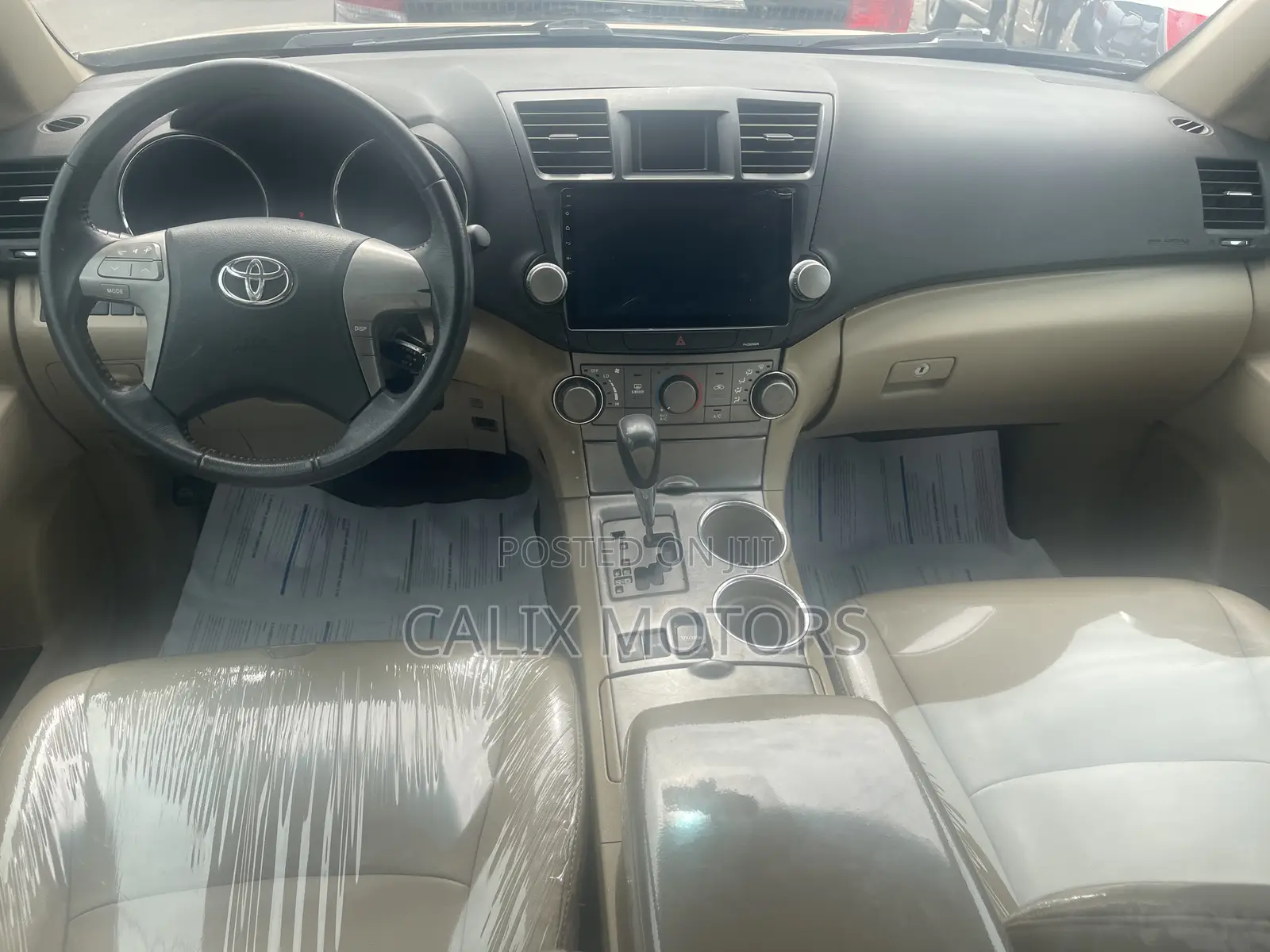 Toyota Highlander 2008 Gold