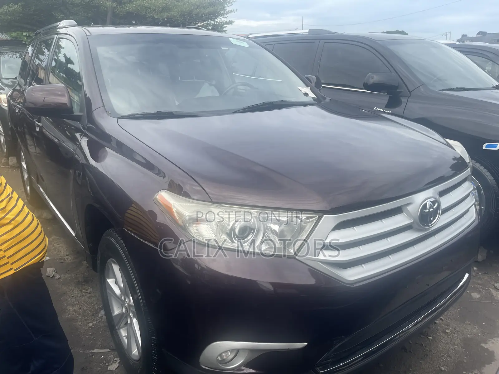 Toyota Highlander 2012 Red