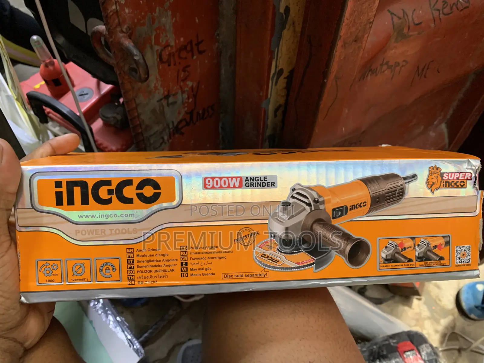 Ingco Angle Grinder 900w