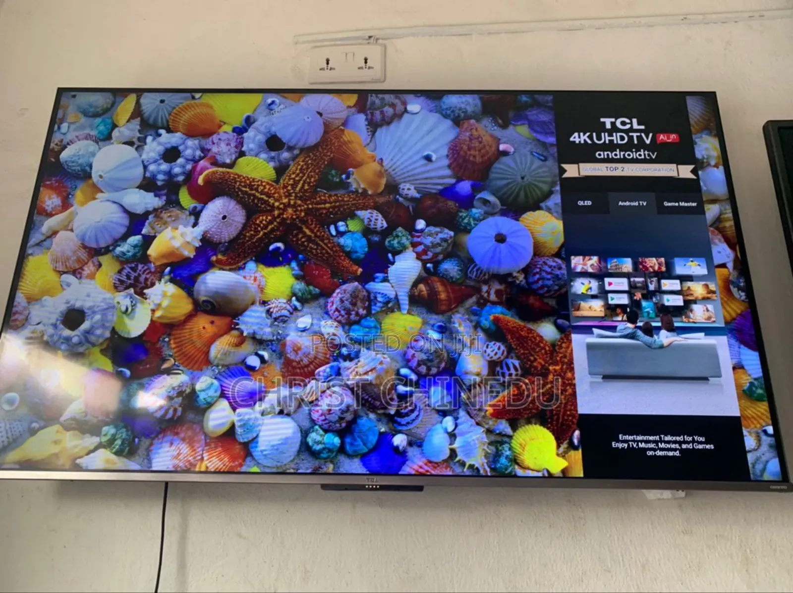 TCL 50inches Android Qled Frameless