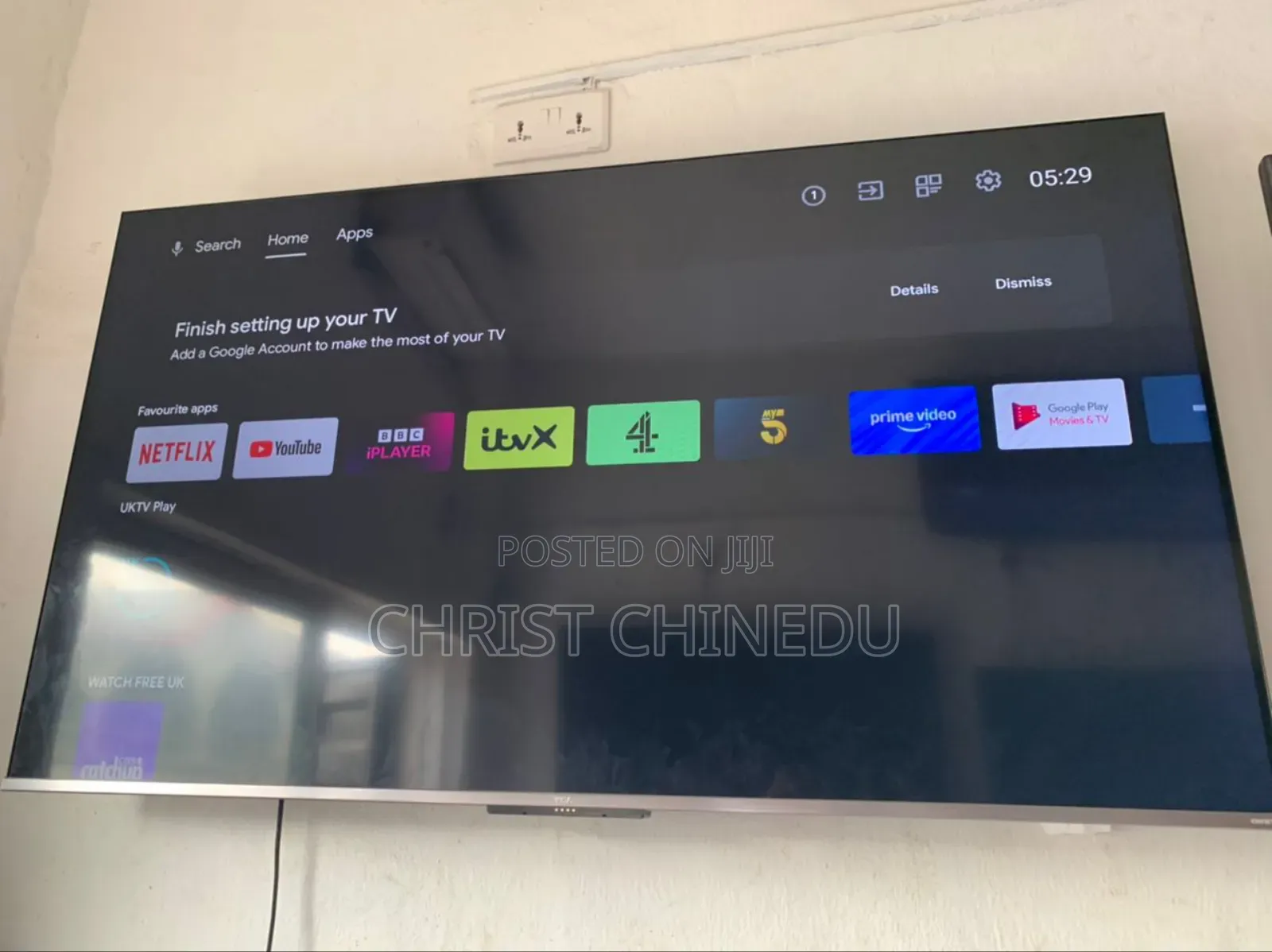 TCL 50inches Android Qled Frameless