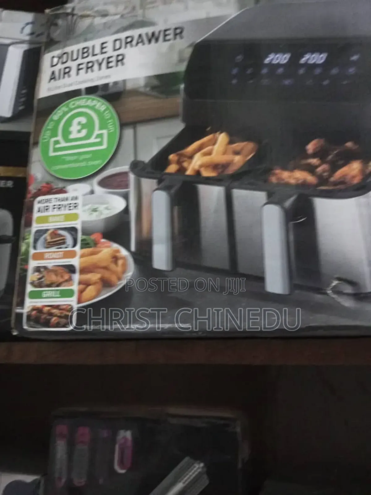 New Double Drawer Air Fryer