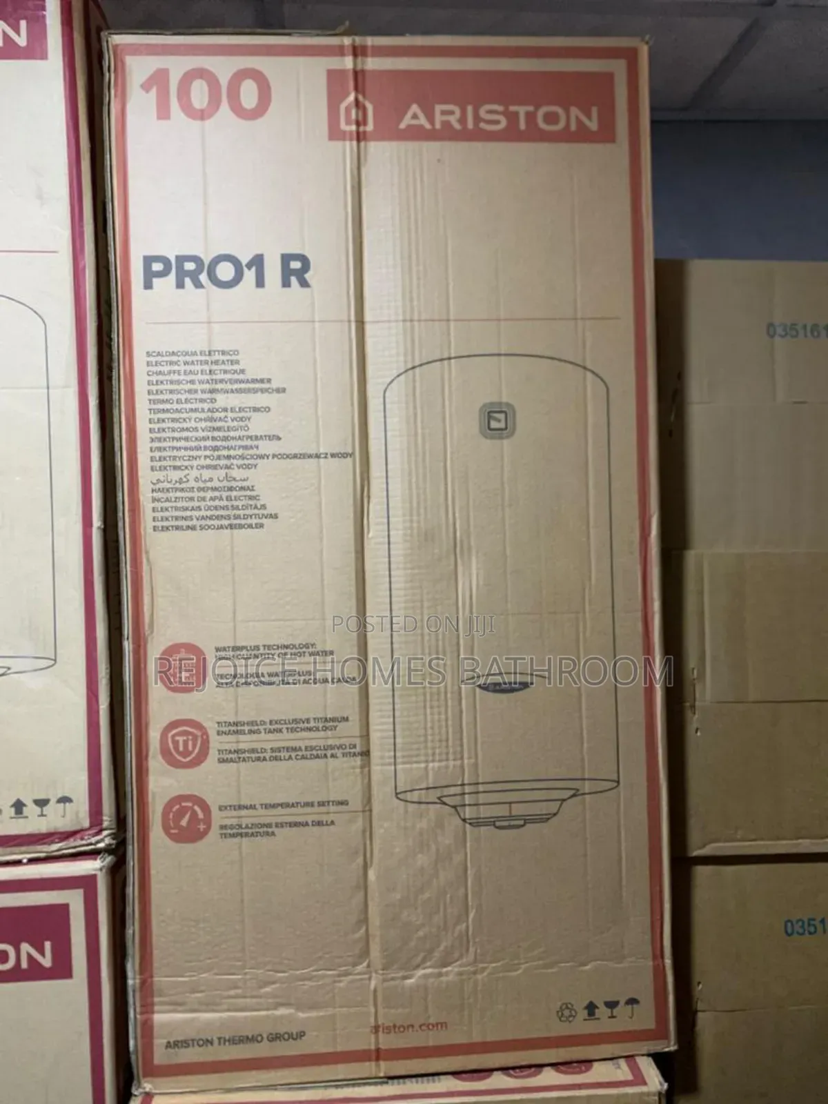 100 Liters Italian Ariston Electric Water Heater