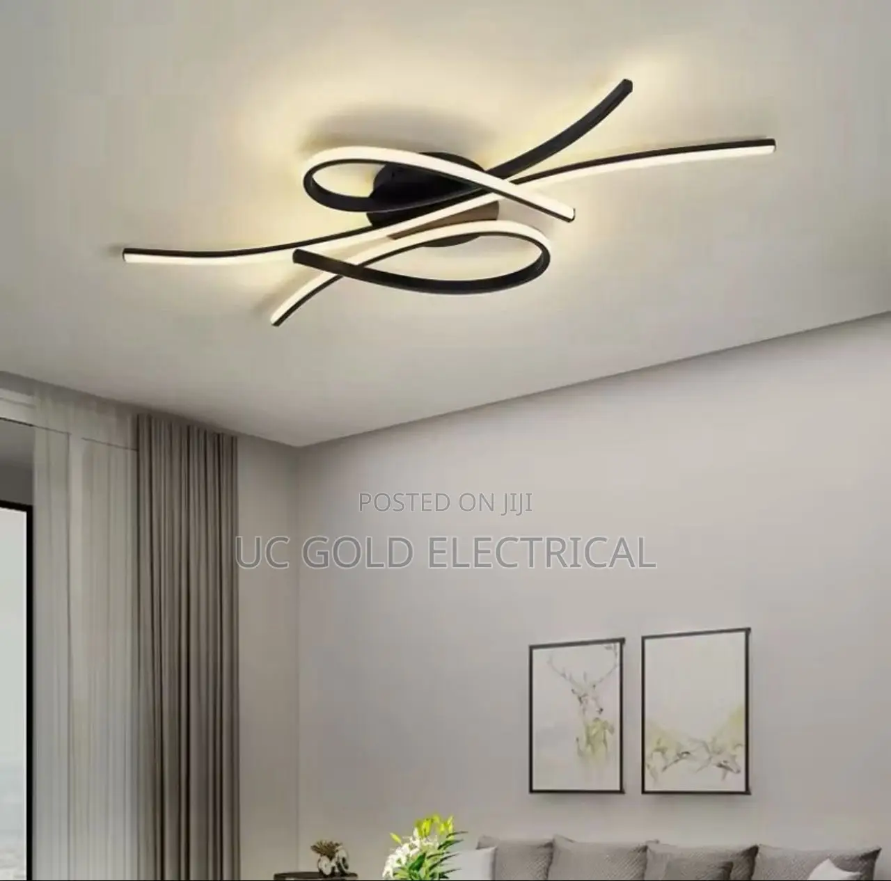 Modern Led Ceiling Lamp Chandeliers For Living Dining Room