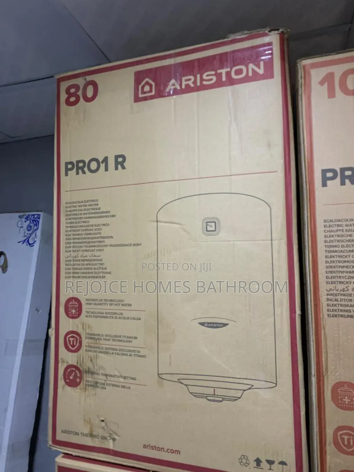 Italian Ariston 80 Liters Electric Water Heater 80l
