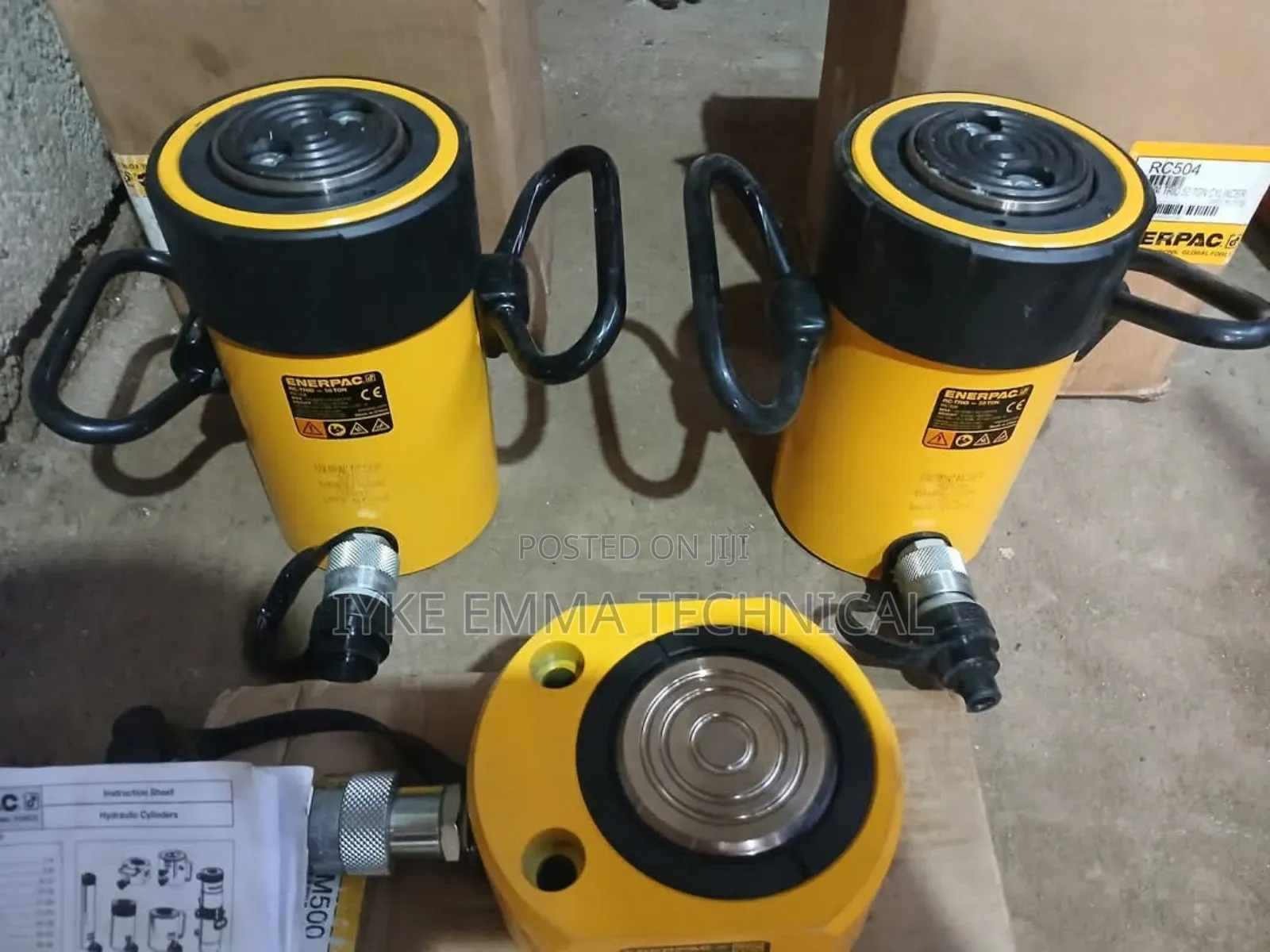 Enerpac Rc-504 50 Ton Capacity Hydraulic Cylinder / Jack