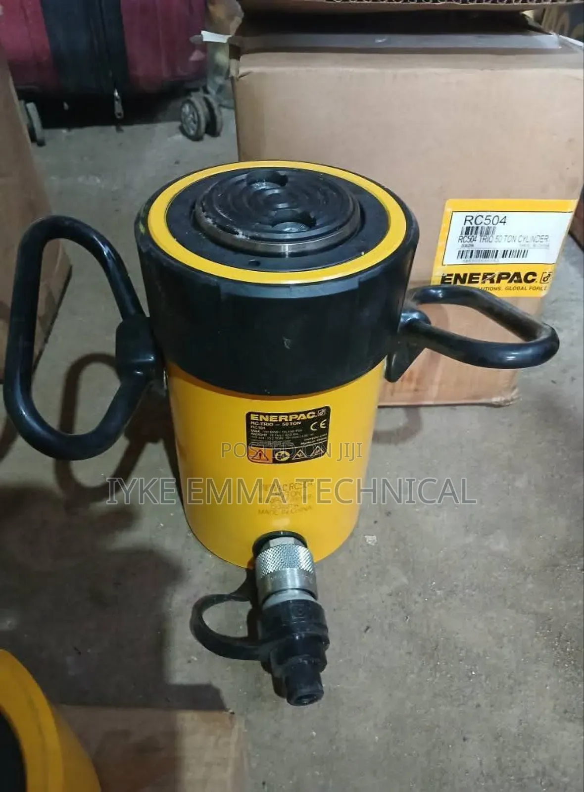 Enerpac Rc-504 50 Ton Capacity Hydraulic Cylinder / Jack