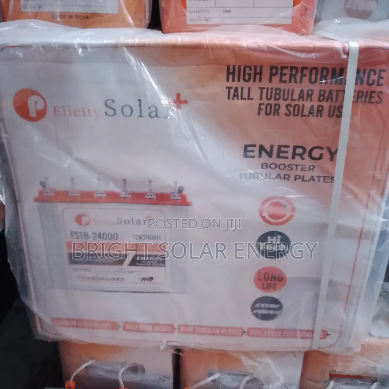 Solar Tubular Battery 220ah 12v