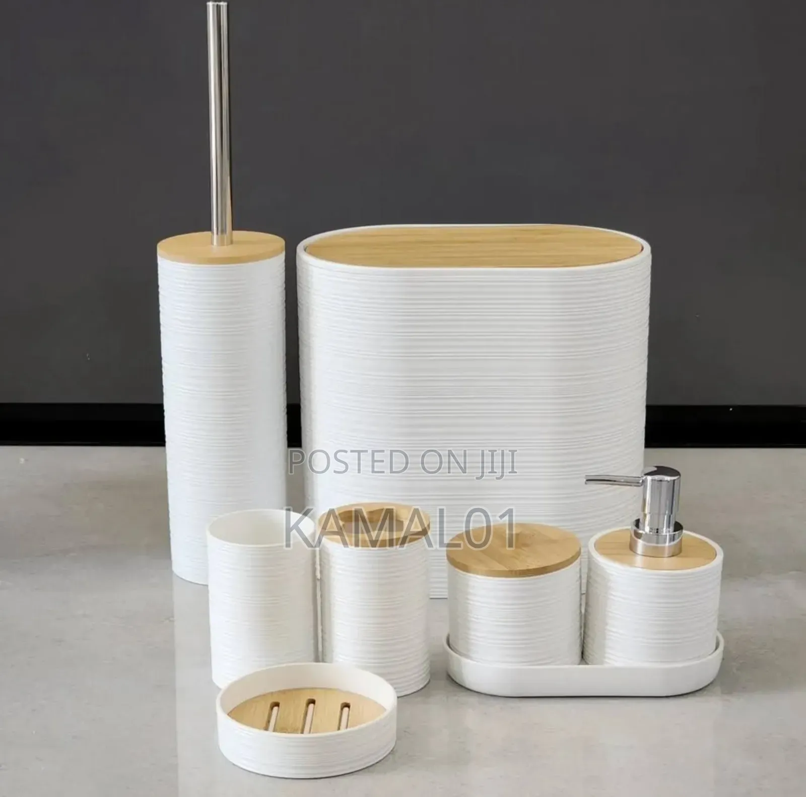 Bathroom Toilet Accessories Set 8pcs