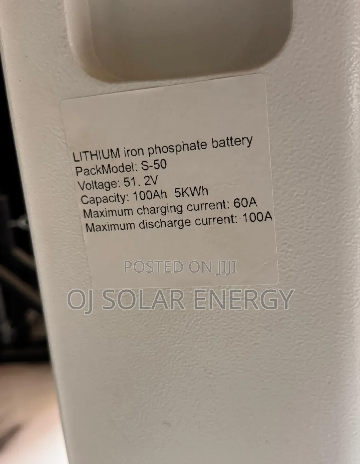 JCNS 5kwh Lithium Battery