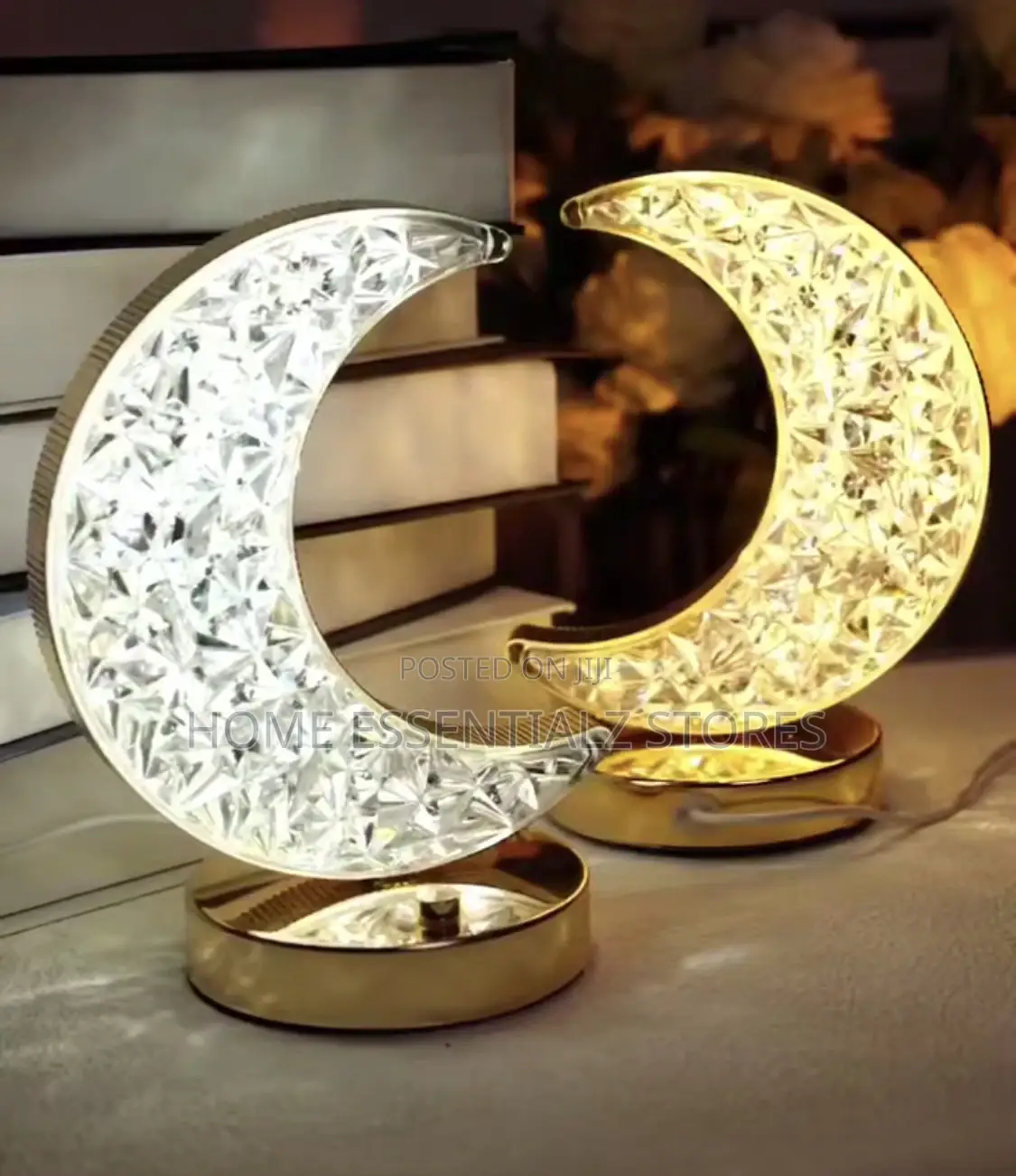 Crystal Moon Light Art Decor - Table Lamp Home Decor