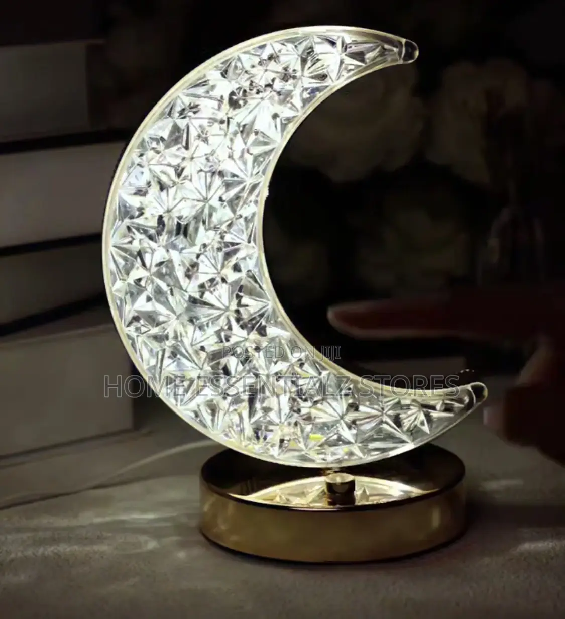 Crystal Moon Light Art Decor - Table Lamp Home Decor