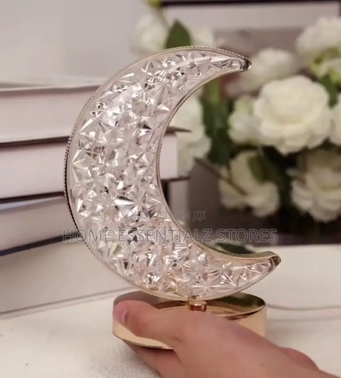 Crystal Moon Light Art Decor - Table Lamp Home Decor