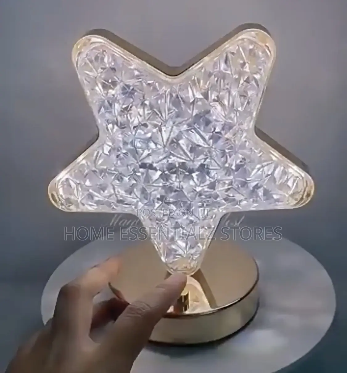 Crystal Star Light Art Decor - Night Lamp Home Decor