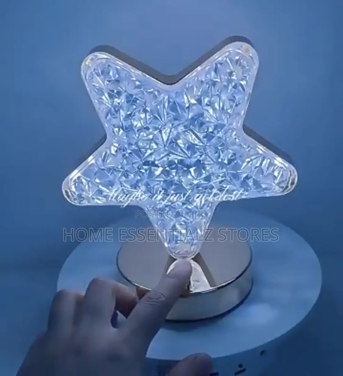 Crystal Star Light Art Decor - Night Lamp Home Decor
