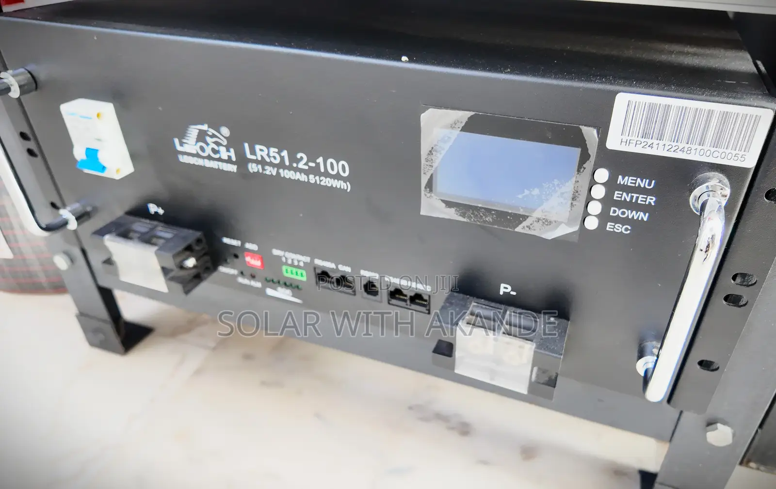 5.12kw Leoch Lithium Battery