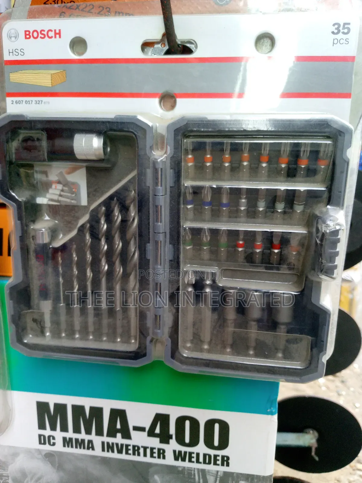 Bosch 35-Piece Drill and Screwdriver Bit Set
