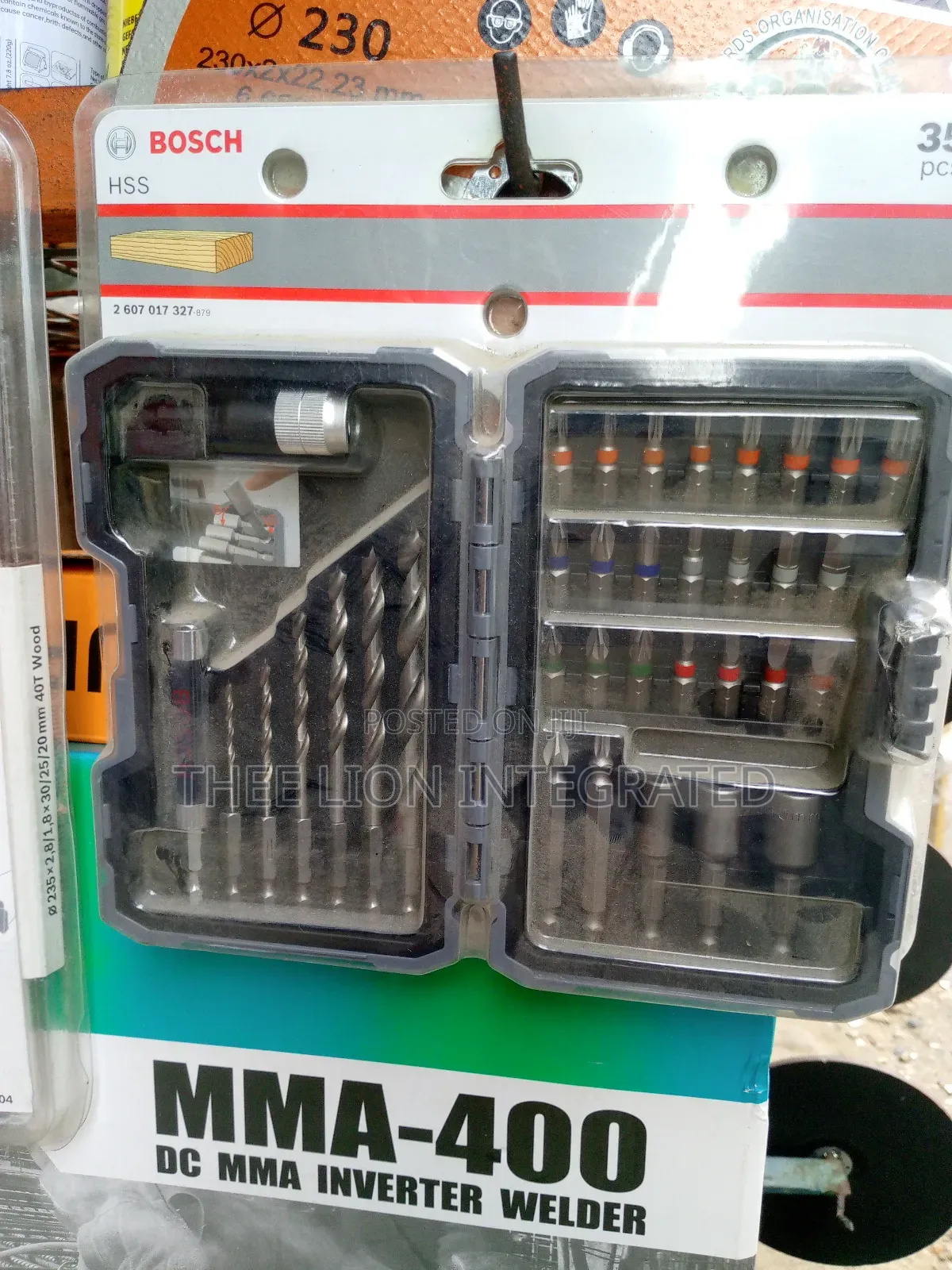 Bosch 35-Piece Drill and Screwdriver Bit Set
