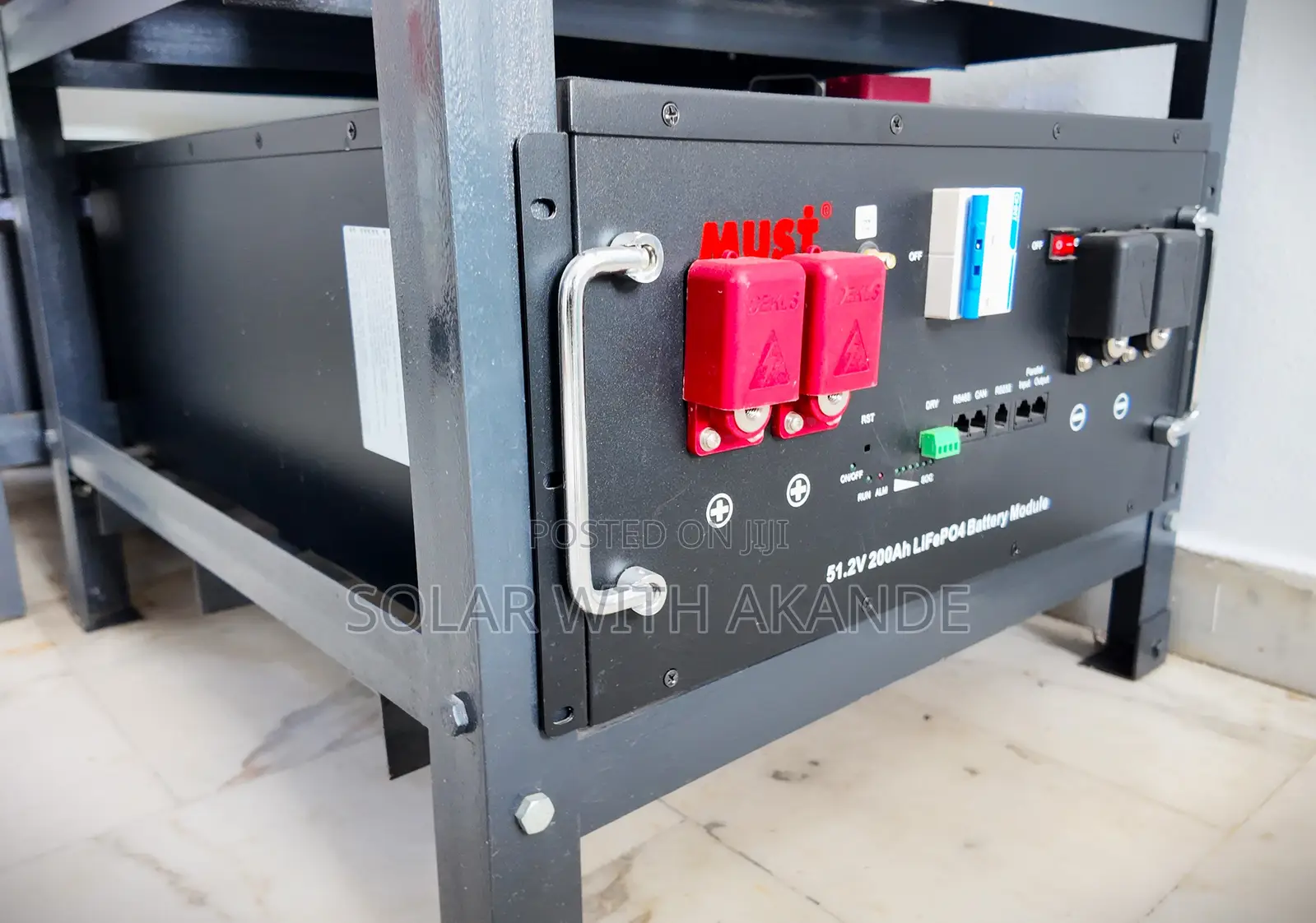Must 10.2kw Rack Mountable Lithium Battery