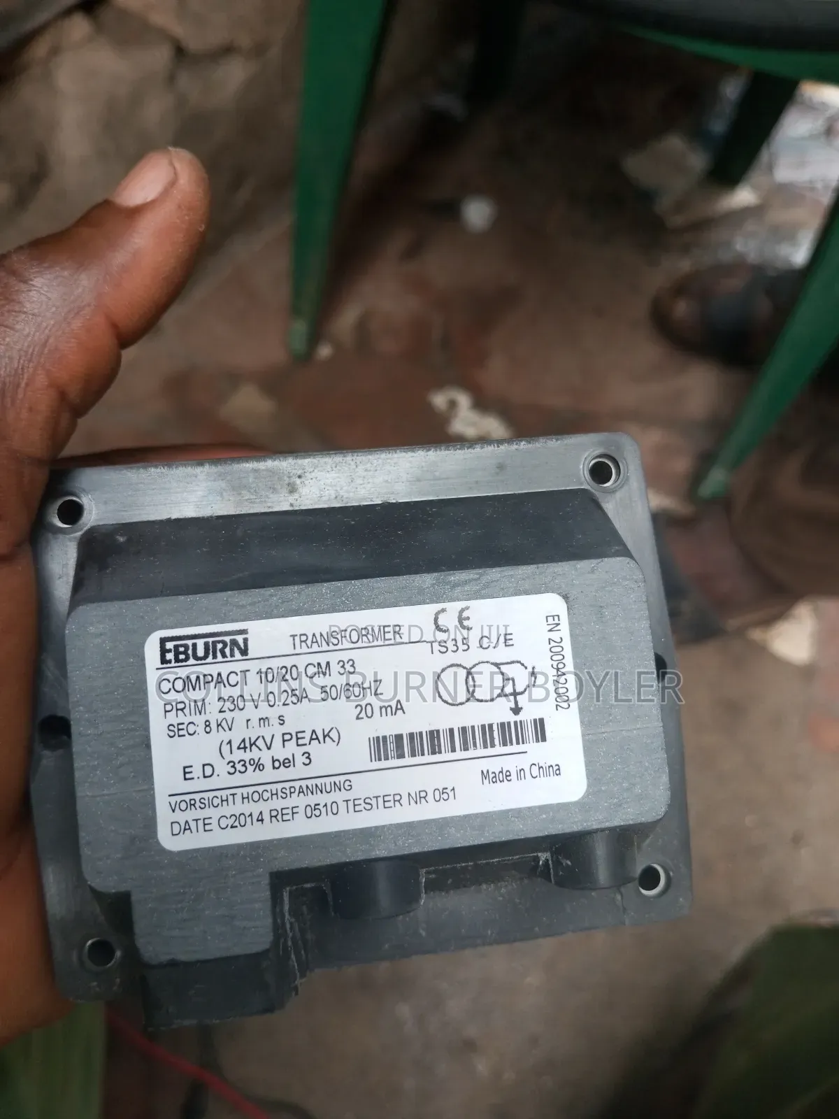 Ignition Transformer for Burners and Furnace