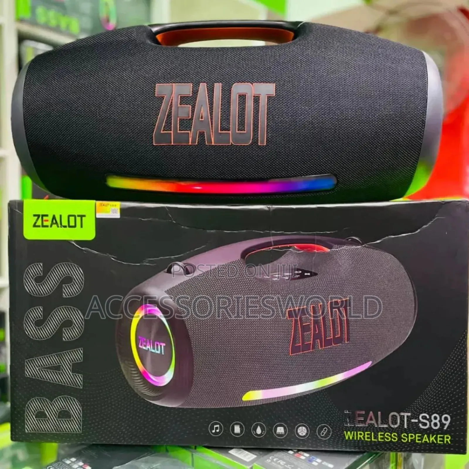 Zealot S89 250w Big Speaker 3d Stereo Wireless Bluetooth