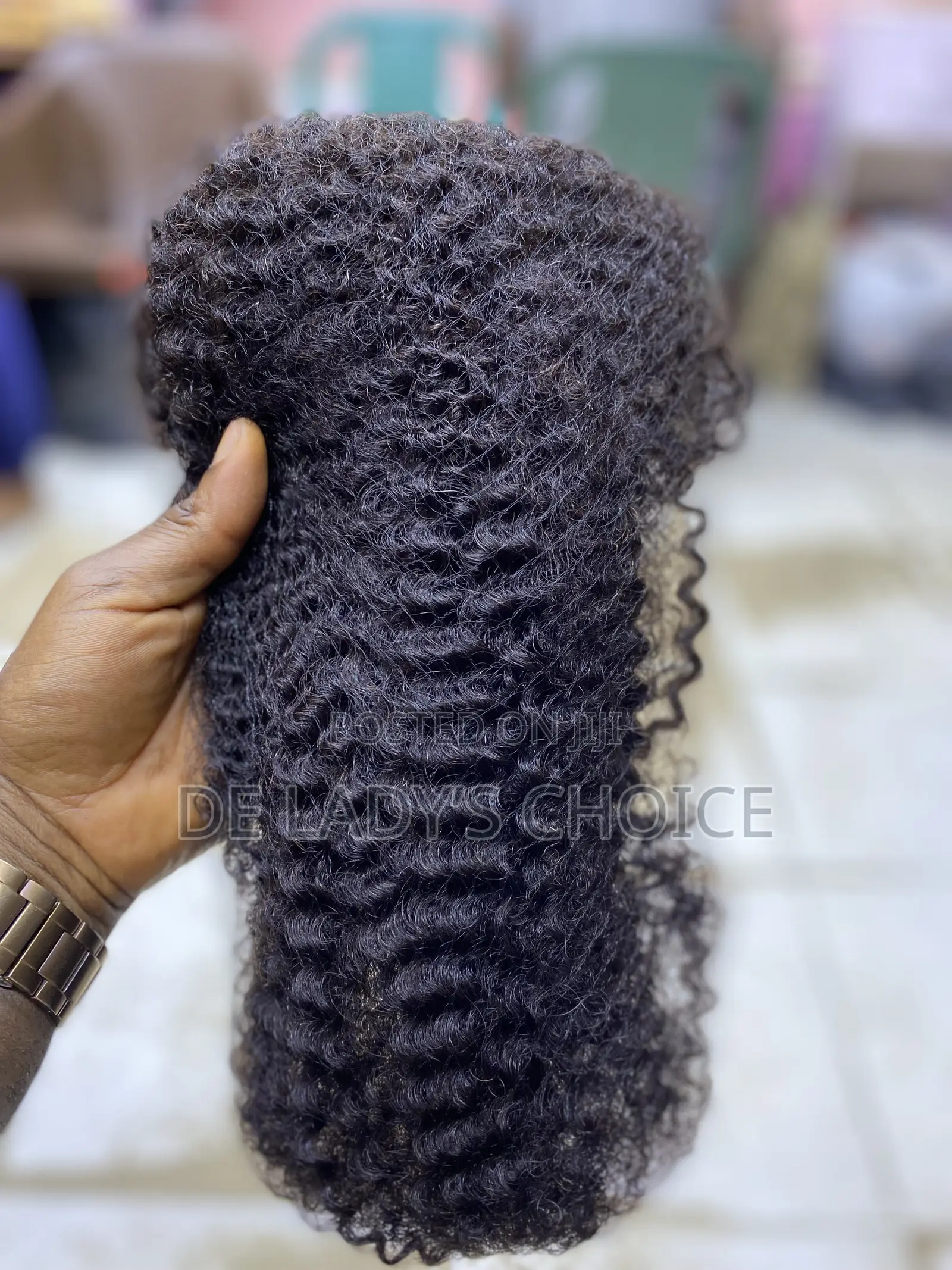 22” Human Hair Kinky Bulk