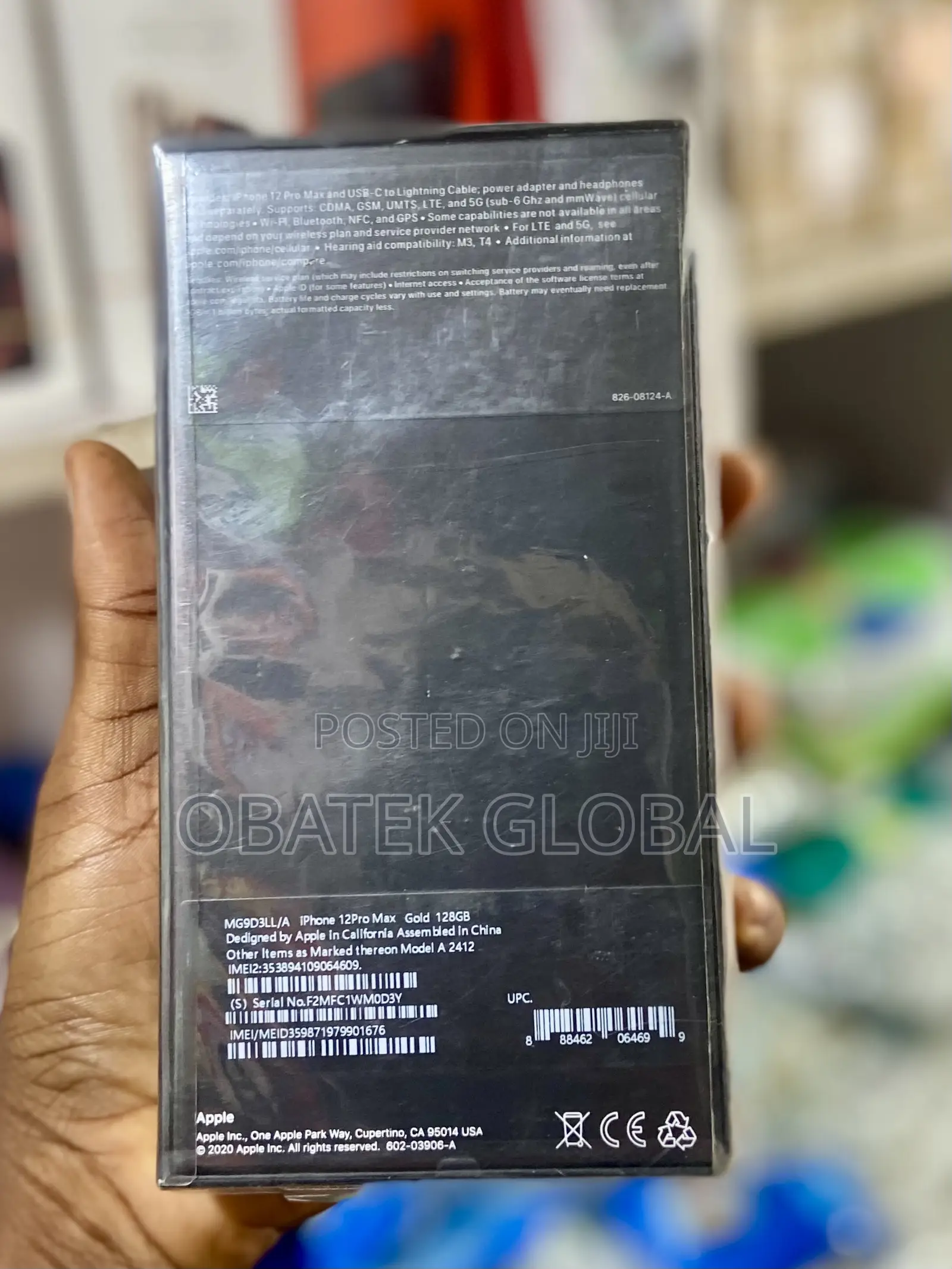 New Apple iPhone 12 Pro Max 128 GB Gold