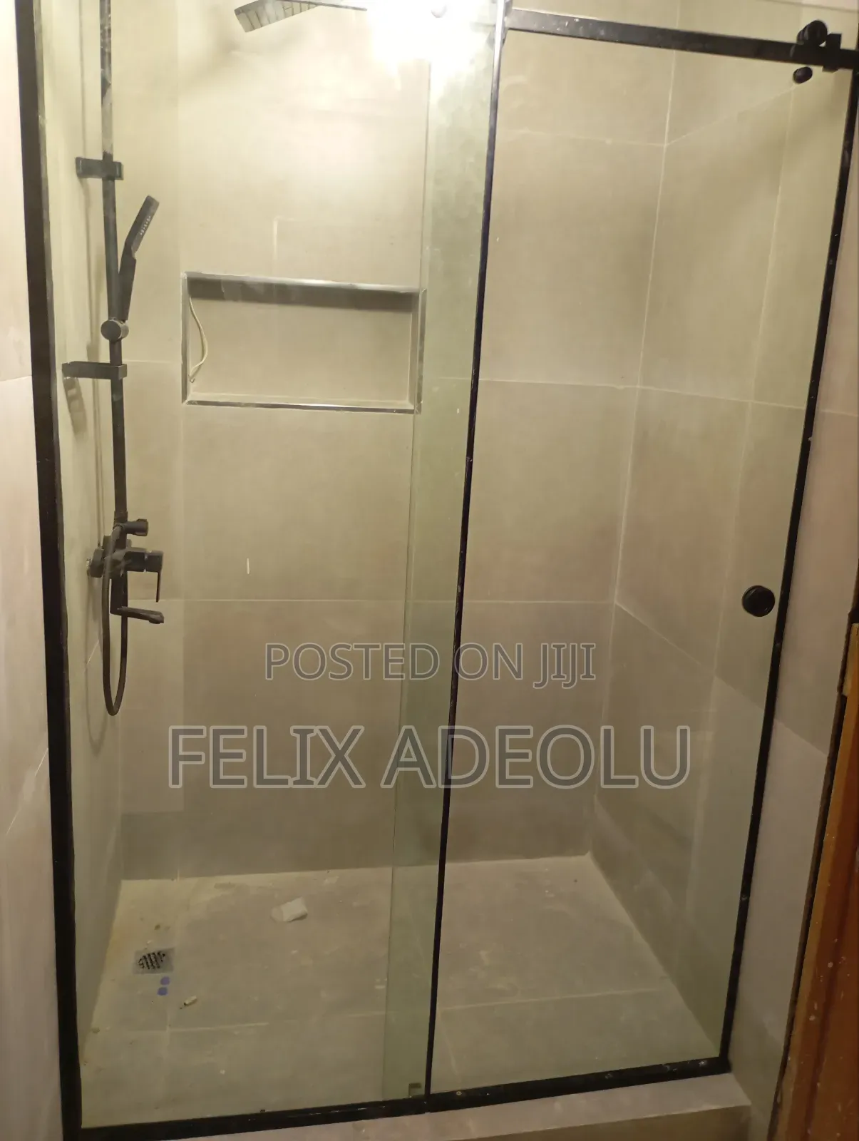 Sliding Cubicle Shower Glass