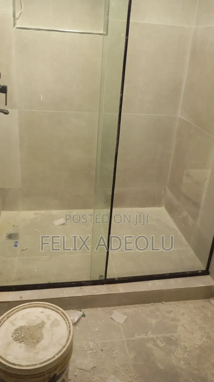 Sliding Cubicle Shower Glass