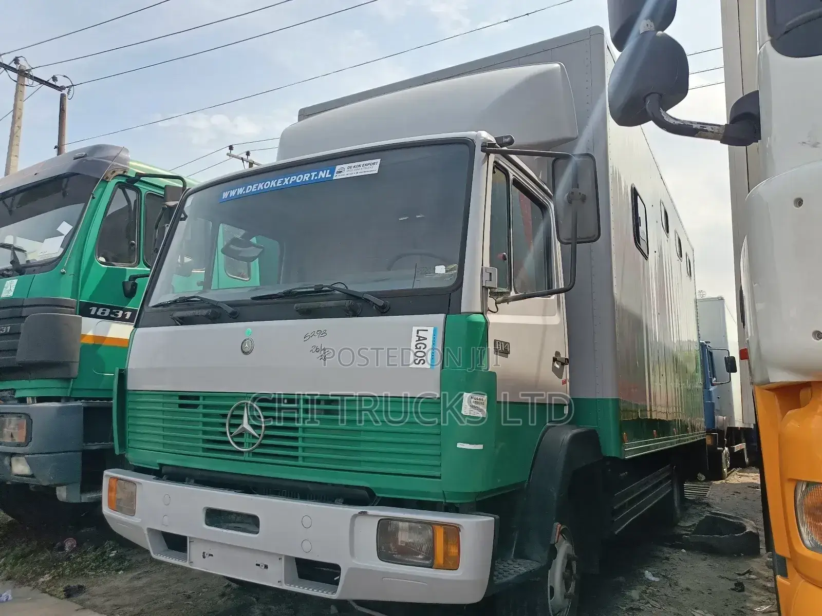 Mercedes Benz 814 Truck German Specification
