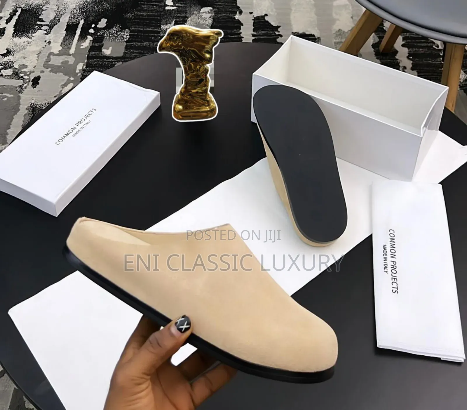 Pure Quality Luxury Men's Half Shoes Well Branded Package