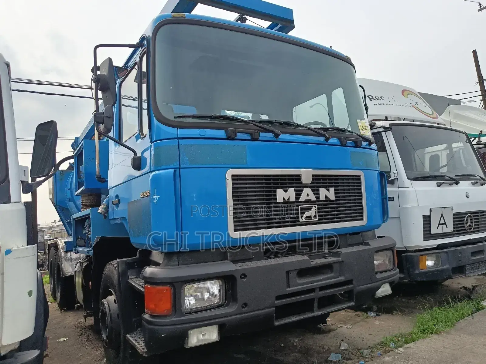 Man Diesel Sewage Truck 10tyres