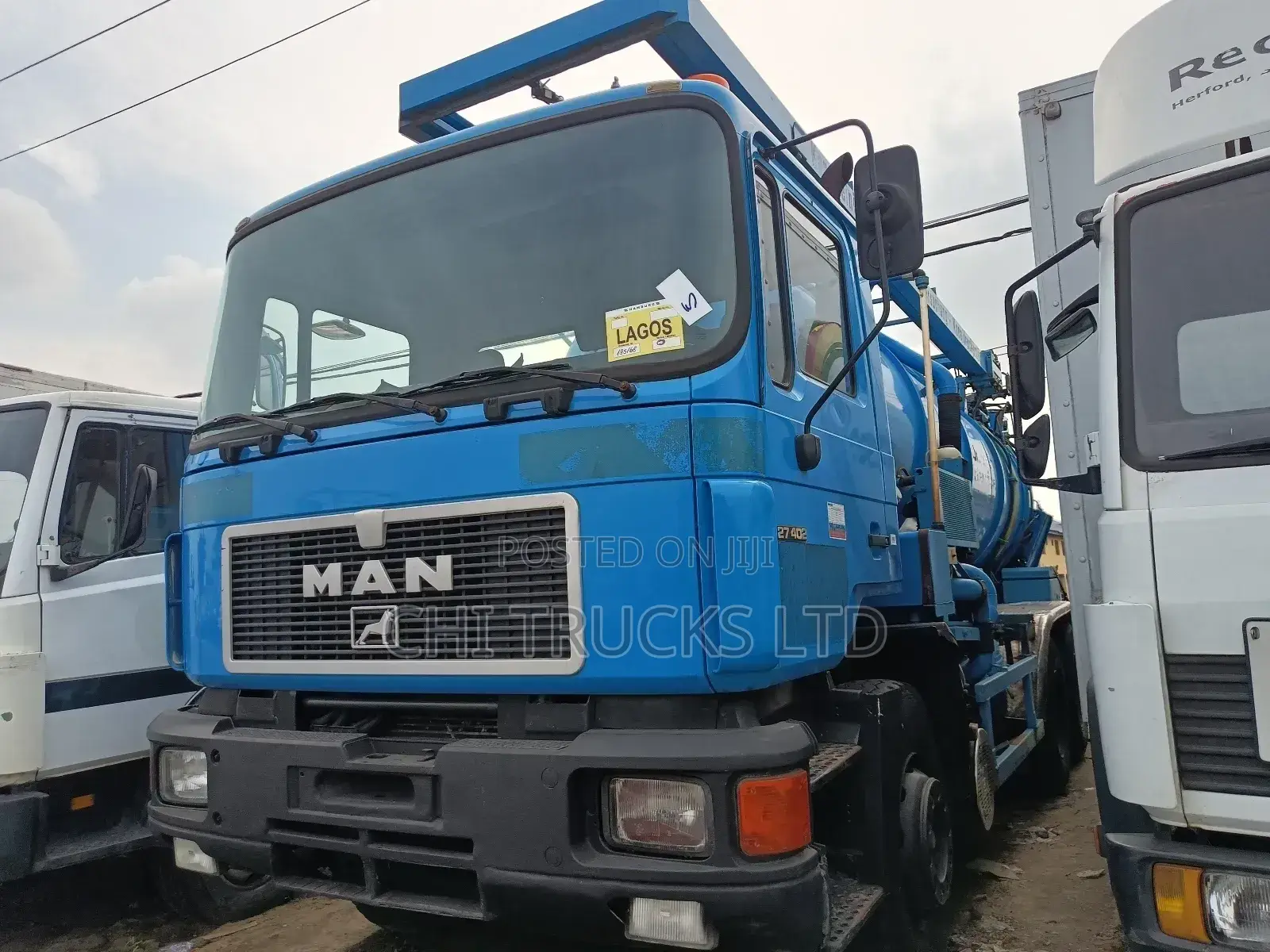 Man Diesel Sewage Truck 10tyres
