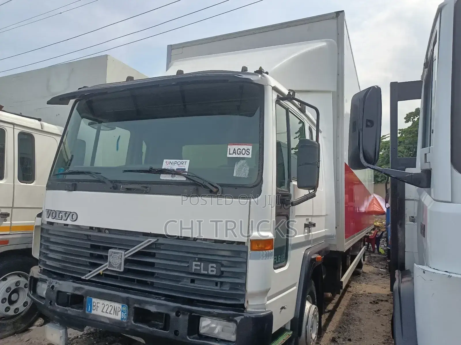 Volvo Fl6 Container Body Truck 22 Feet Long Europe