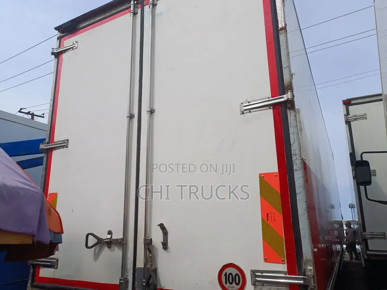 Volvo Fl6 Container Body Truck 22 Feet Long Europe