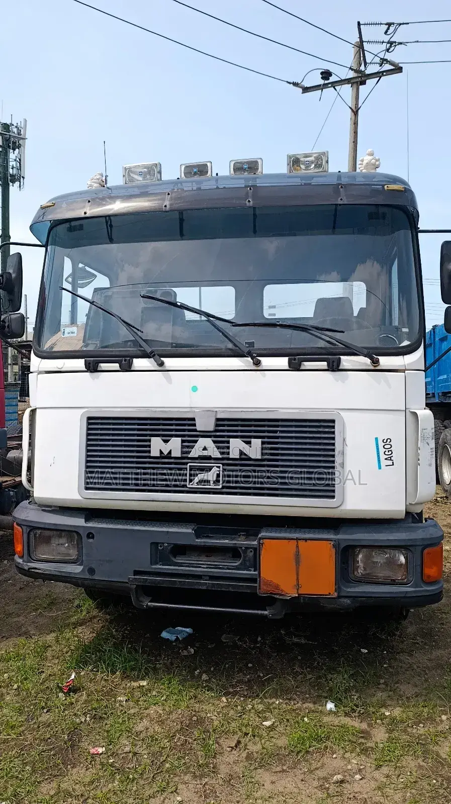 Clean Foreign Used Man Volks Truck, Sound Engine