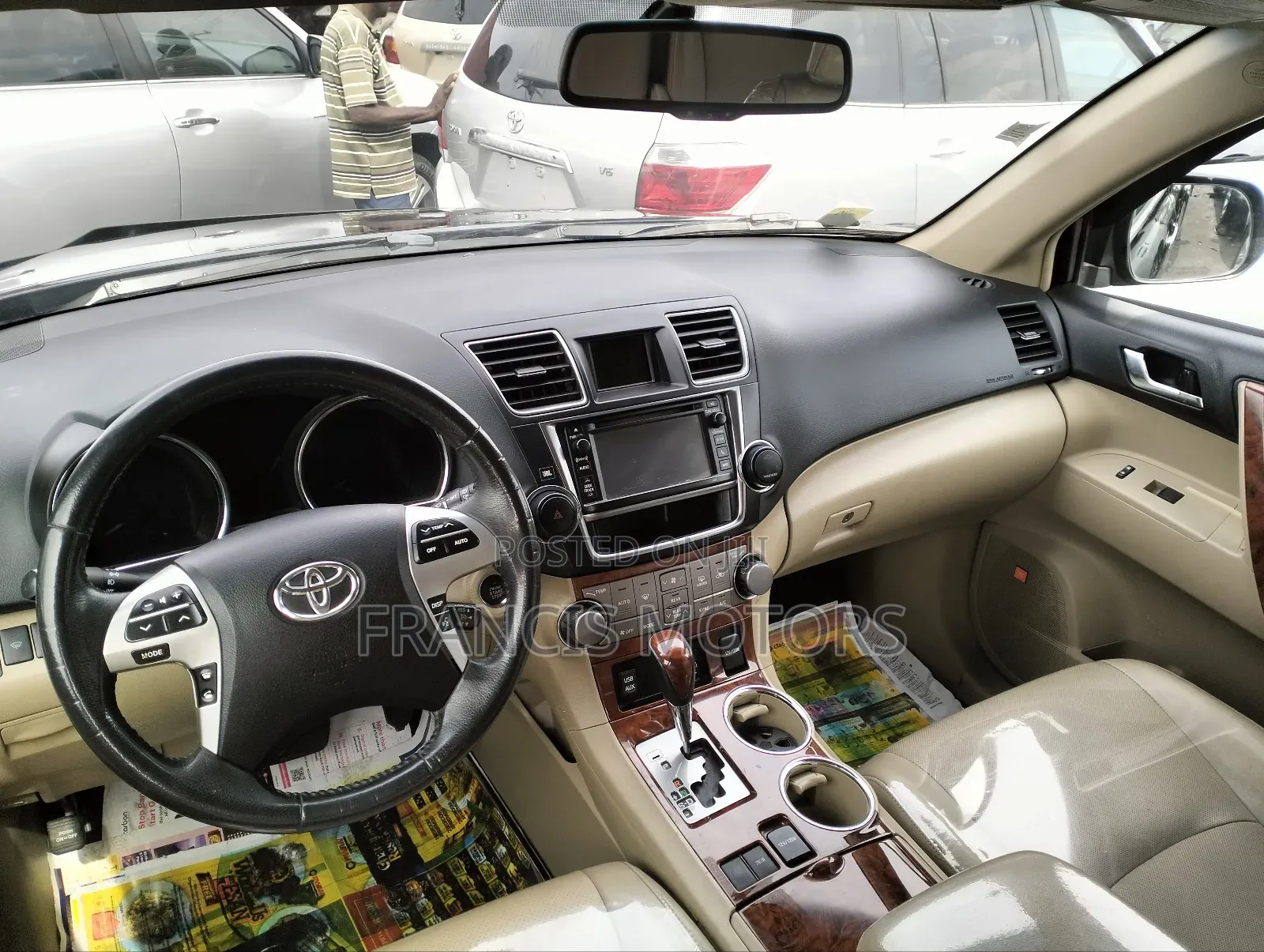 Toyota Highlander Limited 2012 Black