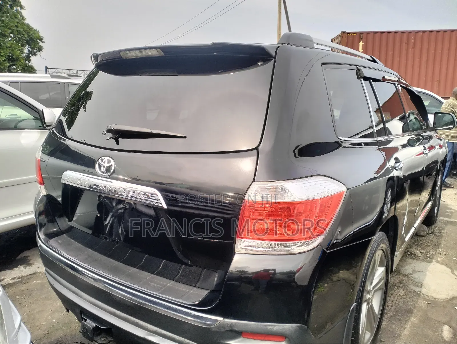 Toyota Highlander Limited 2012 Black
