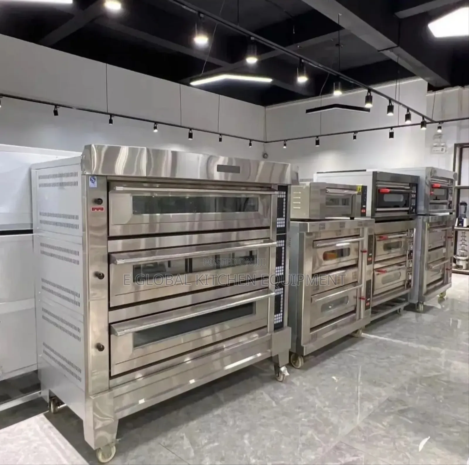 Industrial 9trays 3deck Gas Oven
