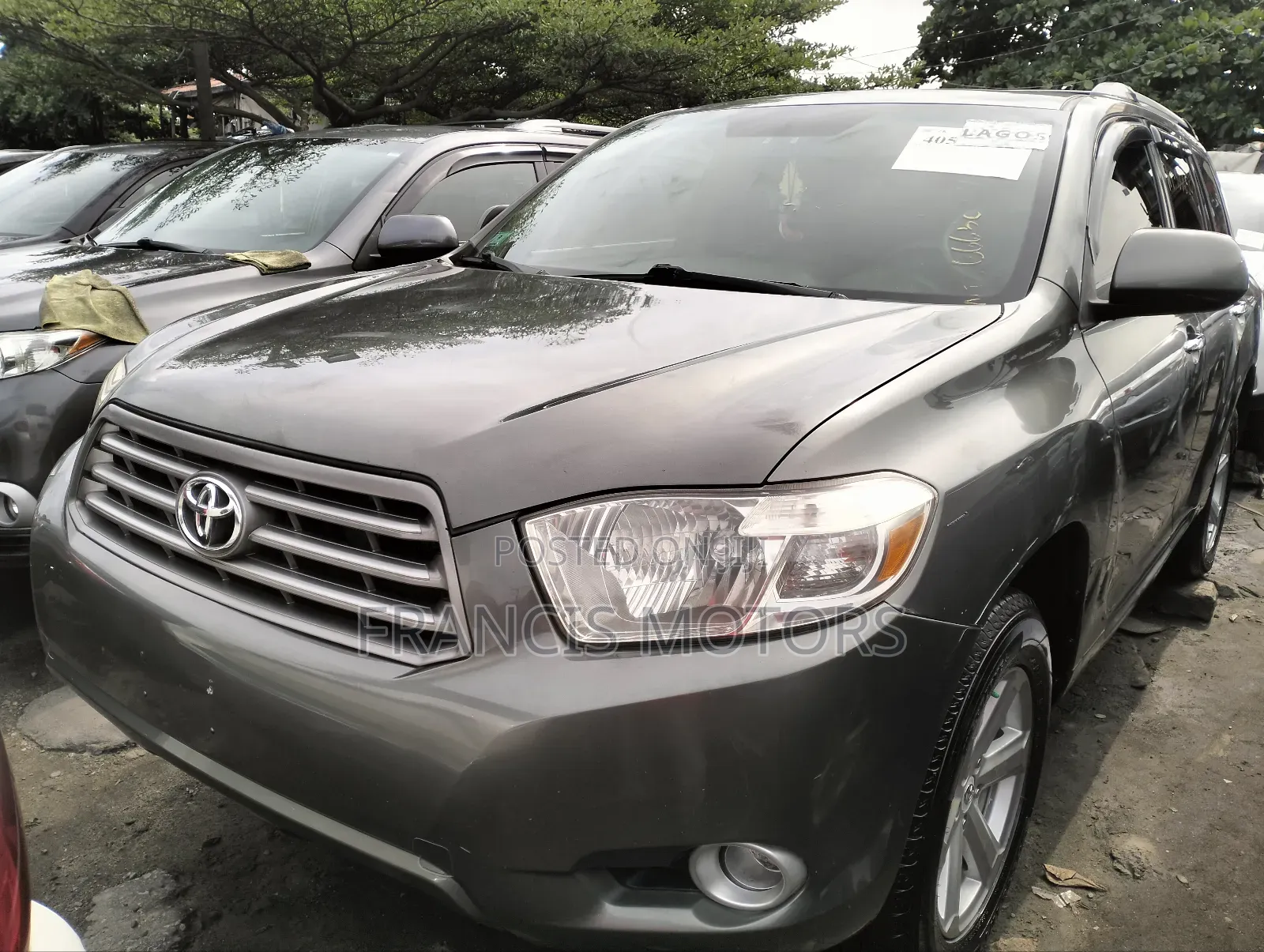 Toyota Highlander 2010 Gray