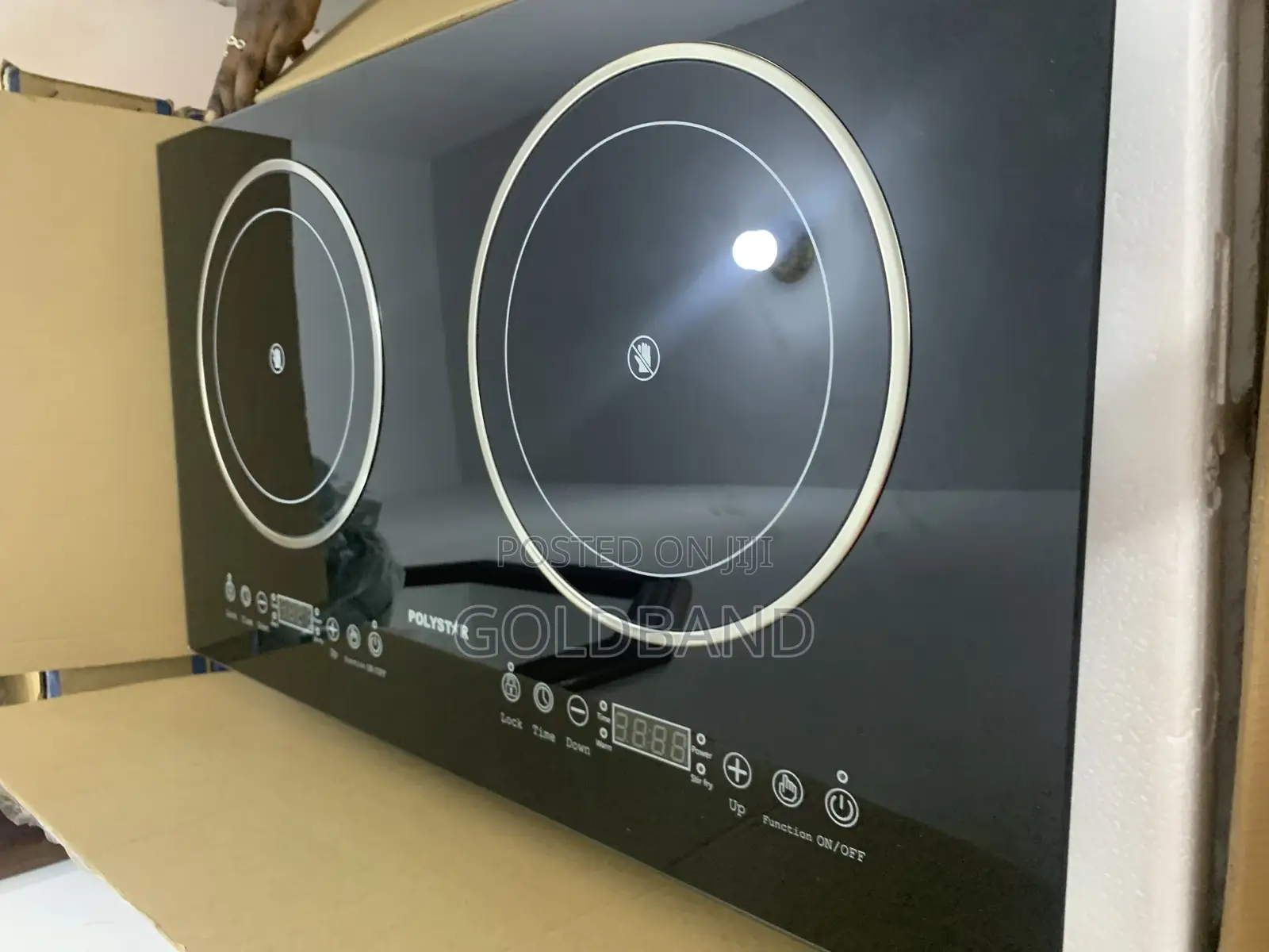 Polystar Pv-Jy502a 2-Burner Gas Hob – Durable, Easy Ignition