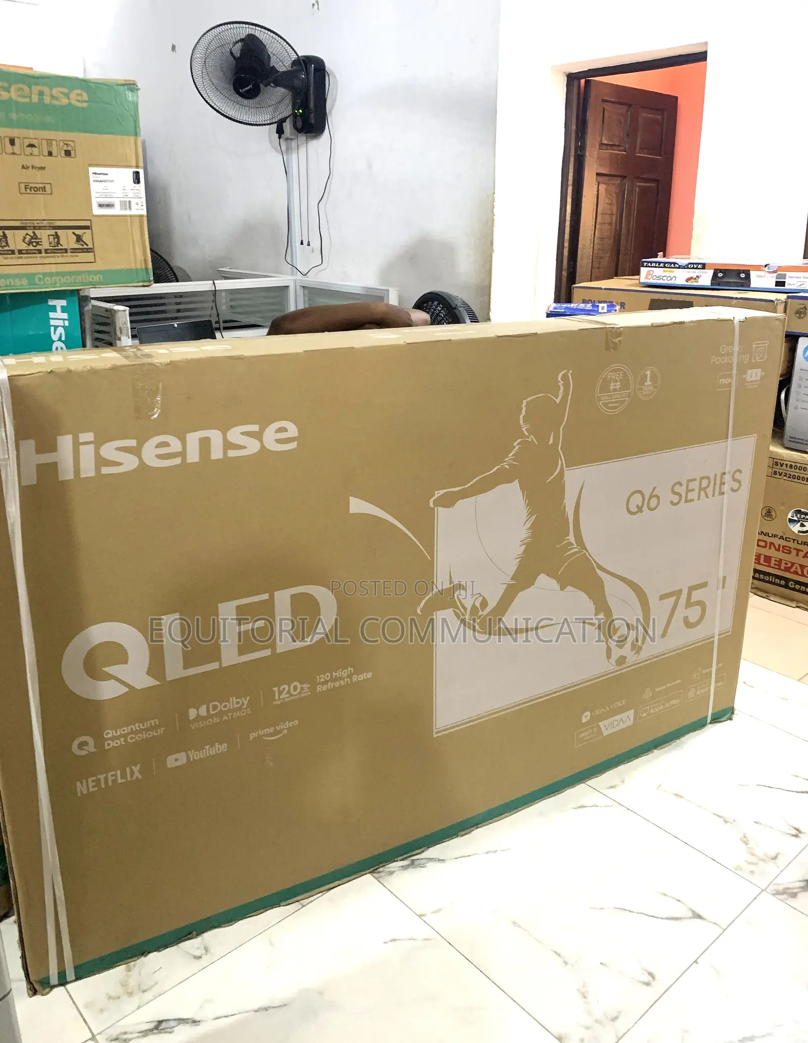 Discover Ultra Realism on a 75" Qled Display