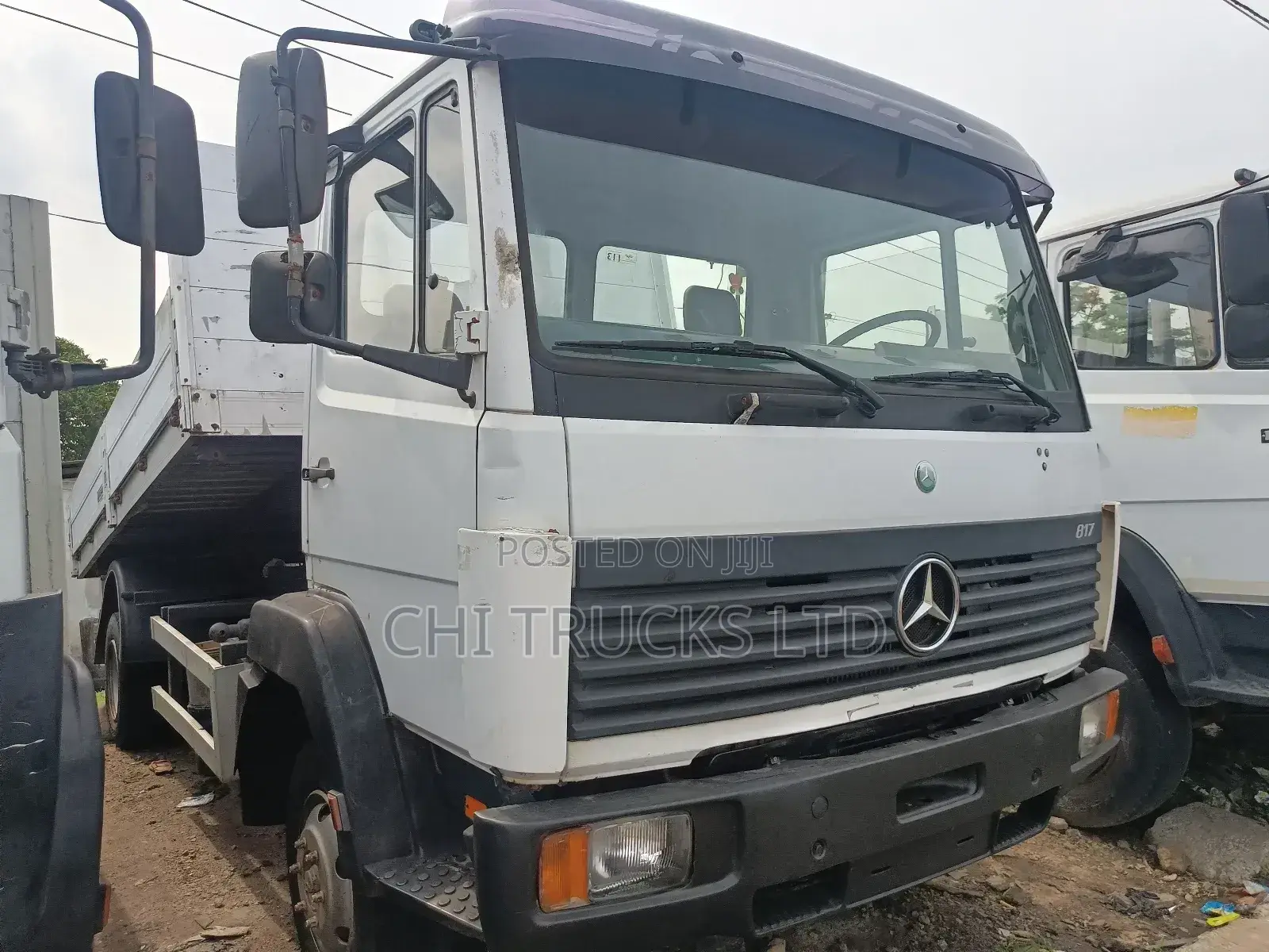 Mercedes Benz 817 Tipper and Pickup Truck 7tons Multipurpose